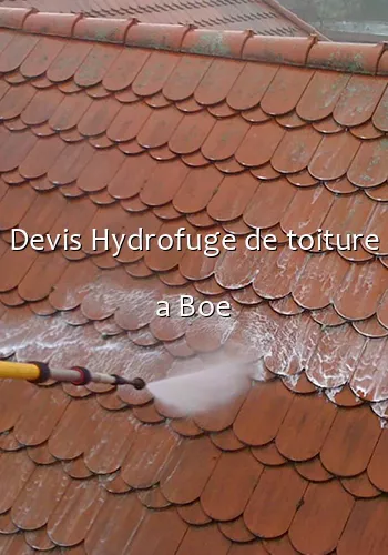 Devis Hydrofuge de toiture a Boe