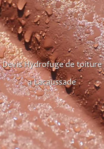 Devis Hydrofuge de toiture a Lacaussade