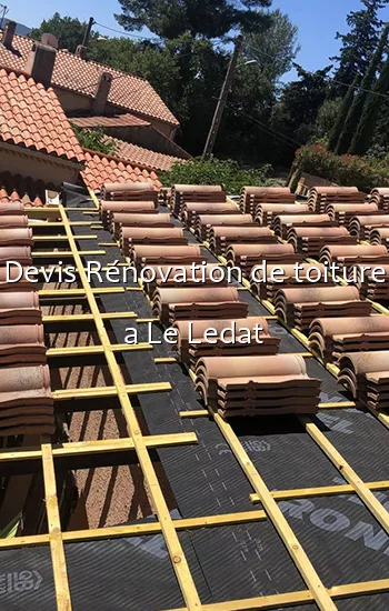 Devis Rénovation de toiture a Le Ledat