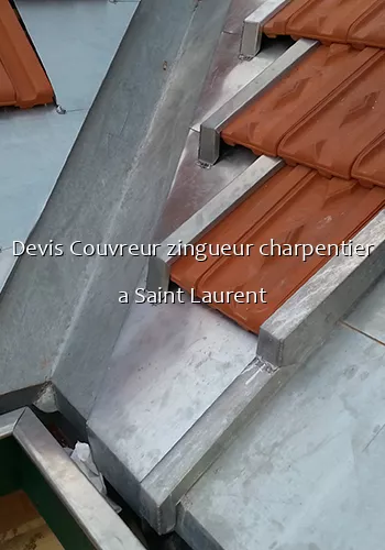 Devis Couvreur zingueur charpentier a Saint Laurent