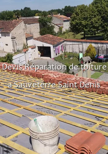 Devis Réparation de toiture a Sauveterre Saint Denis