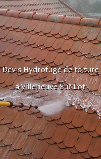 Devis Hydrofuge de toiture a Villeneuve Sur Lot